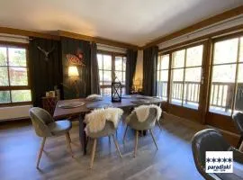 Stylish ski-in ski-out 3 bed apartment, Arc 1950