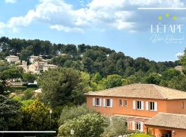 LOGIS HOTEL & RESTAURANT L'ETAPE Bouc Bel Air - Gardanne，位于布克贝莱尔的酒店