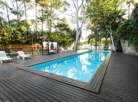 Cabanas Praia Mole Florianopolis，位于弗洛里亚诺波利斯Conceição Lagoon View Point附近的酒店