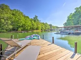 Lakefront Townville Gem with Boat Dock and Kayaks