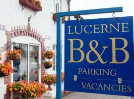 Lucerne B&B，位于莱姆里吉斯的海滩酒店