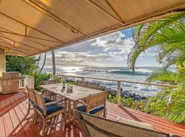 Waimea Bay Shoreline House，位于哈莱伊瓦万岁海岸线附近的酒店