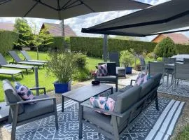 Appartement cosy avec jacuzzi à Plaimbois-du-Miroir, 70 m²