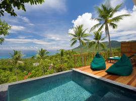 Overthemoon Luxury Pool Villas，位于涛岛的酒店