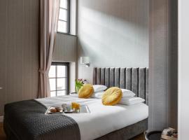 Browar Hevelius Apartments by Grand Apartments，位于格但斯克的带停车场的酒店