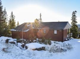 Amazing Home In Sjusjøen With Sauna，位于斯朱森的别墅