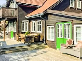 Awesome Home In Spangereid With Sauna