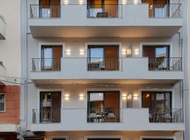 7 City Luxury Apartments，位于罗希姆诺的海滩短租房