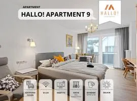 Sehr gemütliche Ferienwohnung in bester Lage mit Sonnenbalkon l Innenstadtnähe l 1 Minute zum Bahnhof l Küche l Großer Schreibtisch l TV l Free-WLAN l Willkommen im Hallo!-Apartment 9