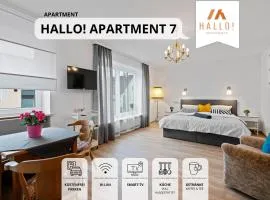 Gemütliche Ferienwohnung in bester Lage mit großer Sitzecke l Innenstadtnähe l 1 Minute zum Bahnhof l Küche l TV l Free-WLAN l Willkommen im Hallo!-Apartment 7