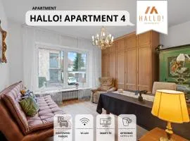 Tolle Zweiraum-Ferienwohnung in bester Lage l Innenstadtnähe l 1 Minute zum Bahnhof l TV l Free-WLAN l Keine Küche l Willkommen im Hallo!-Apartment 4