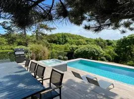 Superbe maison avec piscine et jacuzzi dans les dunes