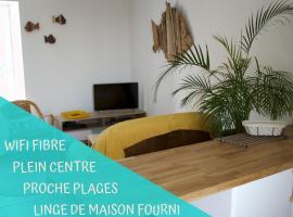 Le Gîte de l'Amer - T2 - Duplex - Centre Bourg，位于巴登的酒店