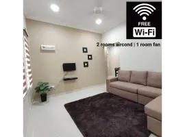 MUSLlM ONLY Wifi 3 Room with 2 aircond Menanti Village Homestay