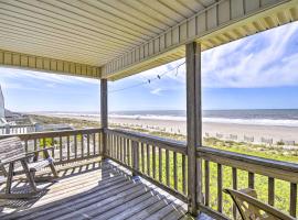 Oceanfront Retreat with Holden Beach Access!，位于Supply的酒店