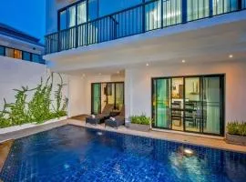 VILLA HAU |3 Bedroom Private Pool Villa | Walkable distance to Naiharn beach | Rooftop terrace