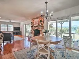 Hayesville Lake Getaway with Balcony and Mtn Views!