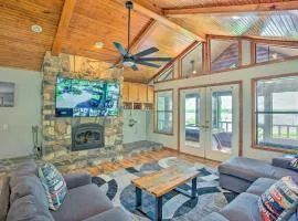 Waterfront Yantis Retreat w/ Deck & Zipline!