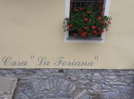 Casa la foriana，位于Carema的度假屋