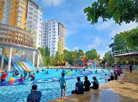 Melaka Town Area Top 1 Family Lovers Water Themepark Suites By GGM，位于马六甲的酒店