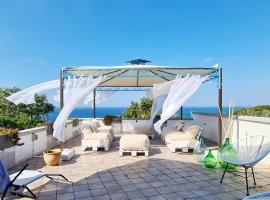 Villa Panoramica Sunset House，位于托雷瓦多的带按摩浴缸的酒店