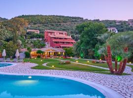 Chrismos Luxury Suites Apraos Corfu，位于Apraos的公寓
