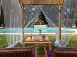 La Ginestra di Valerio - Chianti villa with large Pool & Wifi，位于Zambra的度假短租房