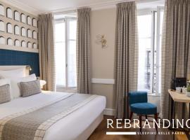 Hotel Sleeping Belle，位于巴黎奎艾德拉·拉佩地铁站附近的酒店