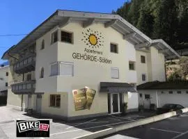 Appartement Gehörde-Sölden inklusive Summercard