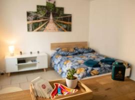 studio cosy TV WIFI confortable et chaleureux，位于Gaillon盖隆城堡附近的酒店