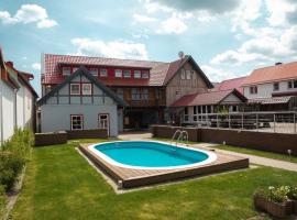 B&B Talstation，位于H&ouml;rselberg-Hainich的带热水浴缸的酒店