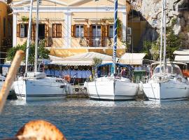 Symi Blue Port Apartment，位于锡米的酒店