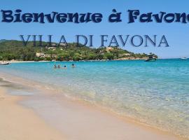 Villa Favone 4 chambres piscine privée，位于孔卡的酒店