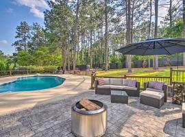 Peaceful Southern Pines Home with Pool and Yard!