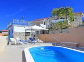 Stone house with pool