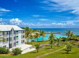 STUDIO LUX KEVY MANGANAO Vue sur Mer, Piscine & Plage privée，位于Belle-Allée的酒店