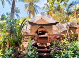 La Cocoteraie Ecolodge - Luxury Glamping Tents，位于吉利特拉旺安的露营地