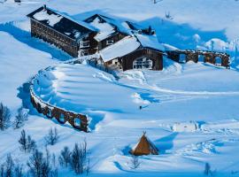 Niehku Mountain Villa，位于里克斯格伦森索尔滑雪缆车附近的酒店