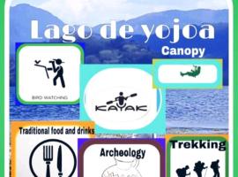 Hostel Del Lago Yojoa Backpackers，位于Agua Azul的青旅