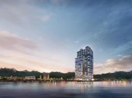 Gangneung Chonpines Ocean Suites Hotel，位于江陵市的酒店