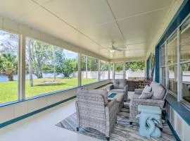 Riverview Homosassa Escape with Dock and Lanai!