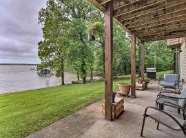 Boat Dock & Fire Pit: 'Sunset Cove' Lakefront Gem