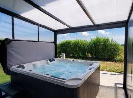 AOG PRESTIGE Private SPA Jacuzzi Sauna Parking, Colmar，位于Muntzenheim的度假短租房