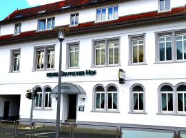 Hotel Deutscher Hof，位于曼海姆的酒店