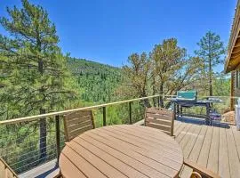 Payson Cabin with Deck Views of the Mogollon Rim!