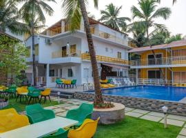 Beach Walk Resort-100 meters to Morjim Beach，位于莫尔吉姆的酒店