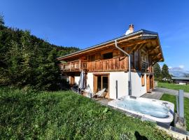 Vielyterra - Chalet haut de gamme - Domaine du mont blanc，位于圣热尔韦莱班瓦尼缆车附近的酒店