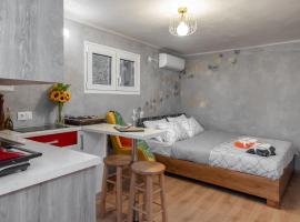 Cozy tiny apartment in the heart of Plaka，位于雅典艾格利扎皮翁会展中心附近的酒店