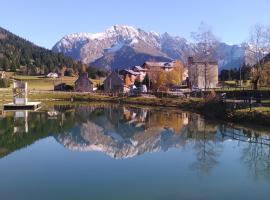 Studio au calme face aux montagnes dans station de ski，位于La Morte的酒店