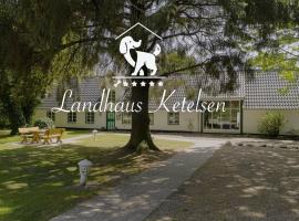 Landsitz Braderup Festland，位于布拉德鲁普的带按摩浴缸的酒店